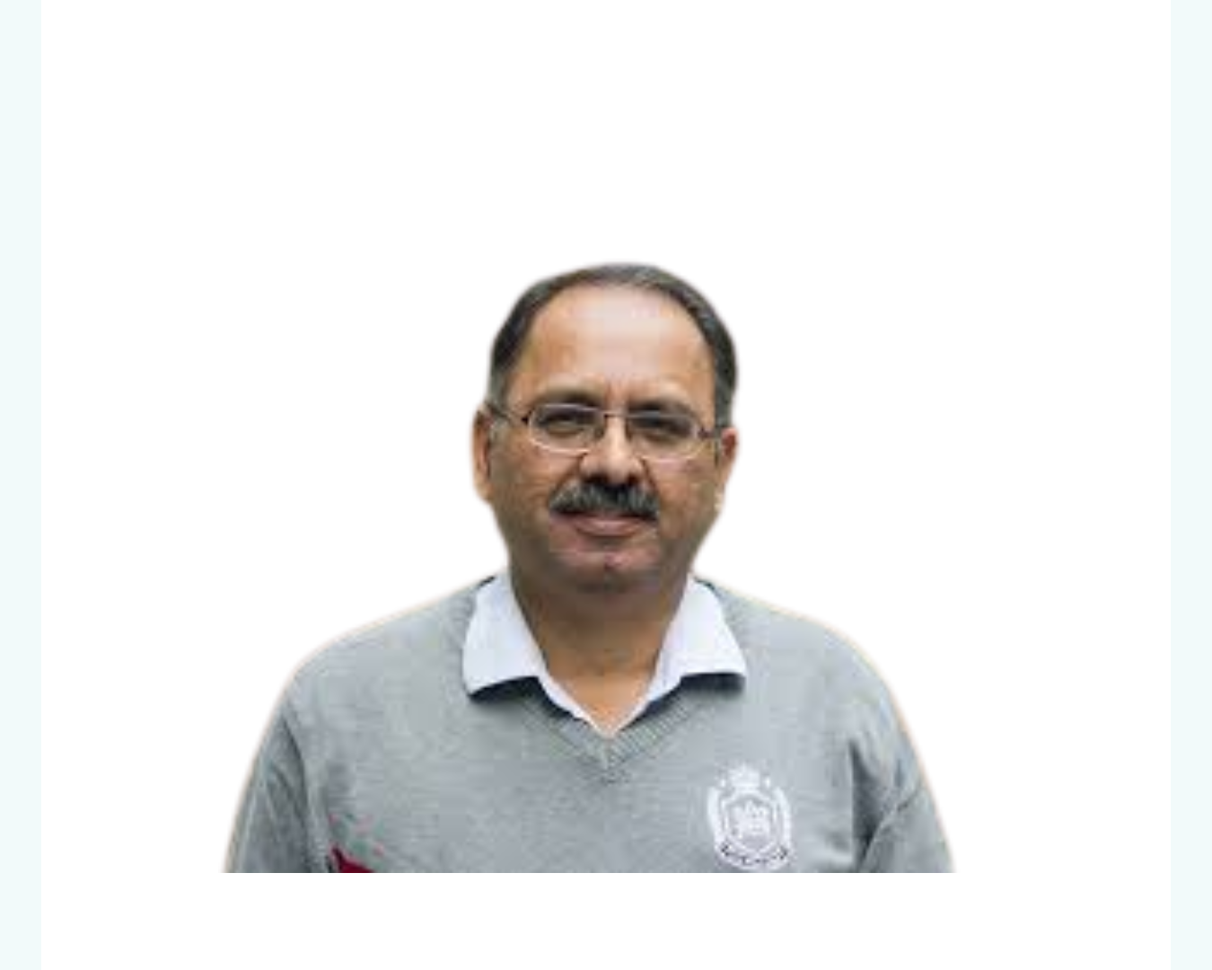 Prof. PV Madhusudhan Rao